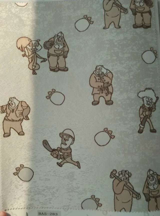 摩曼壁纸墙布/无缝定制/卡通系列