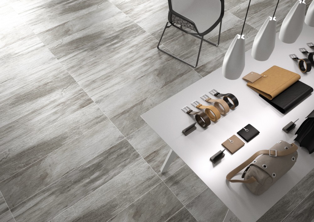 砖石材料 瓷砖 > 尼罗格兰 木化石系列gfw03铺贴效果