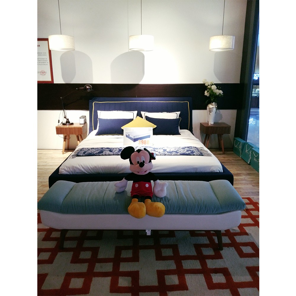 郎乐福 美梦思 布艺床mk1610 1