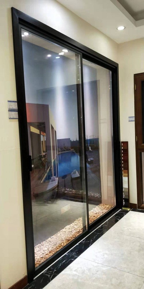 诺贝门窗 铝合金景宏窄边框推拉门